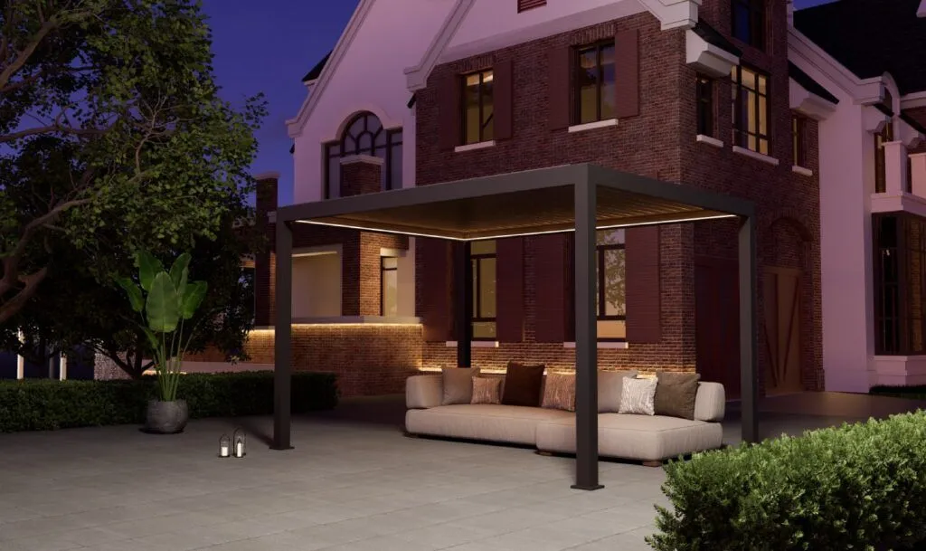 4x6m Freestanding Manual Pergola