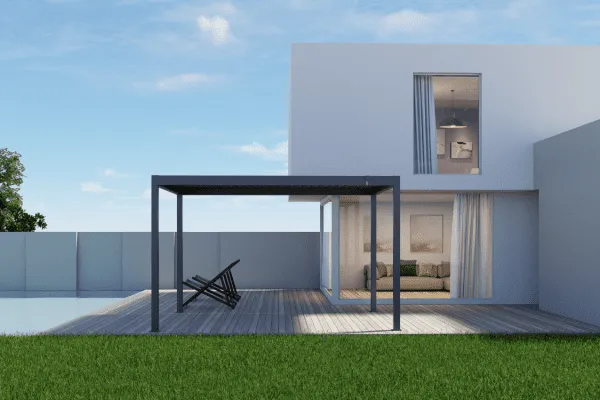 4x6m Freestanding Manual Pergola