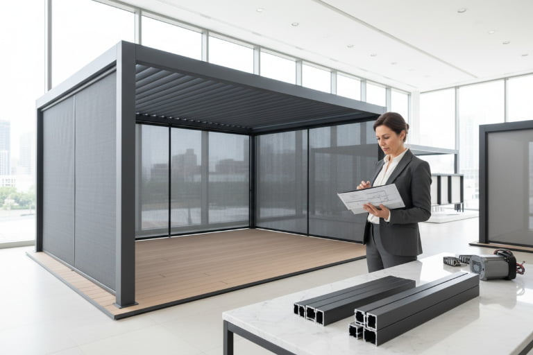 How Can New Procurement Buyers Quickly Understand Core Aluminum Pergola Technical Parameters?
