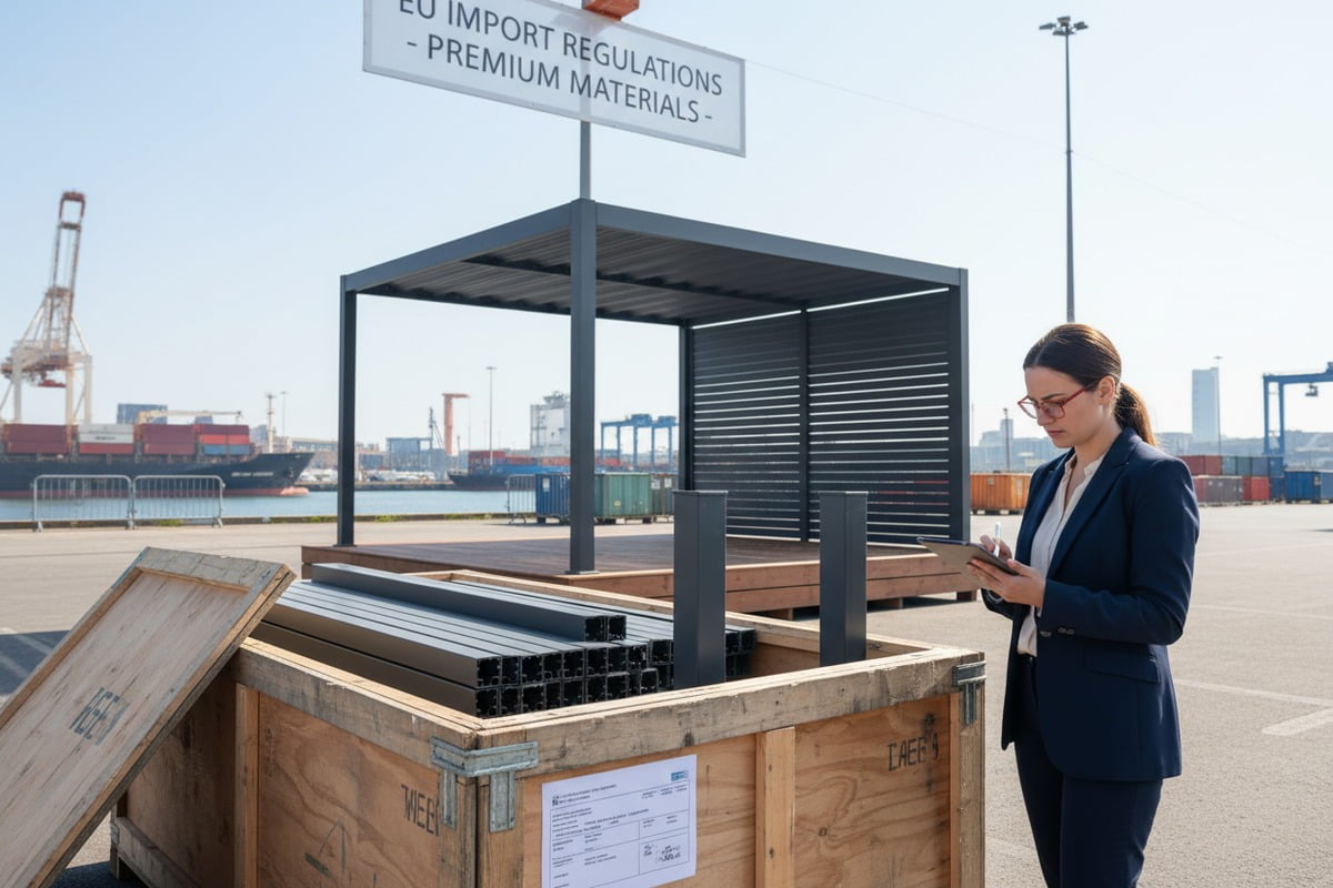 EU anti-dumping duties on aluminum pergola imports from China explained (ID#1)