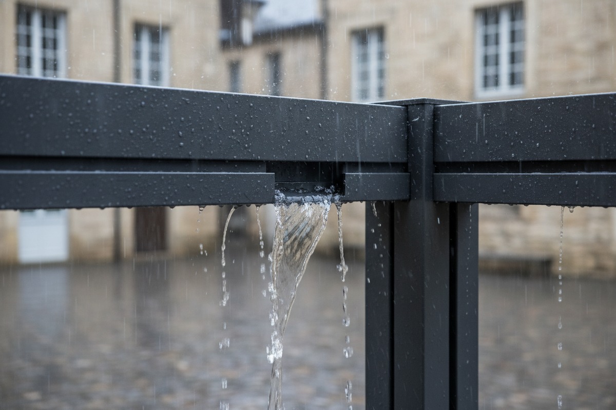 Verifying internal gutter capacity against European peak rainfall intensity standards (ID#2)