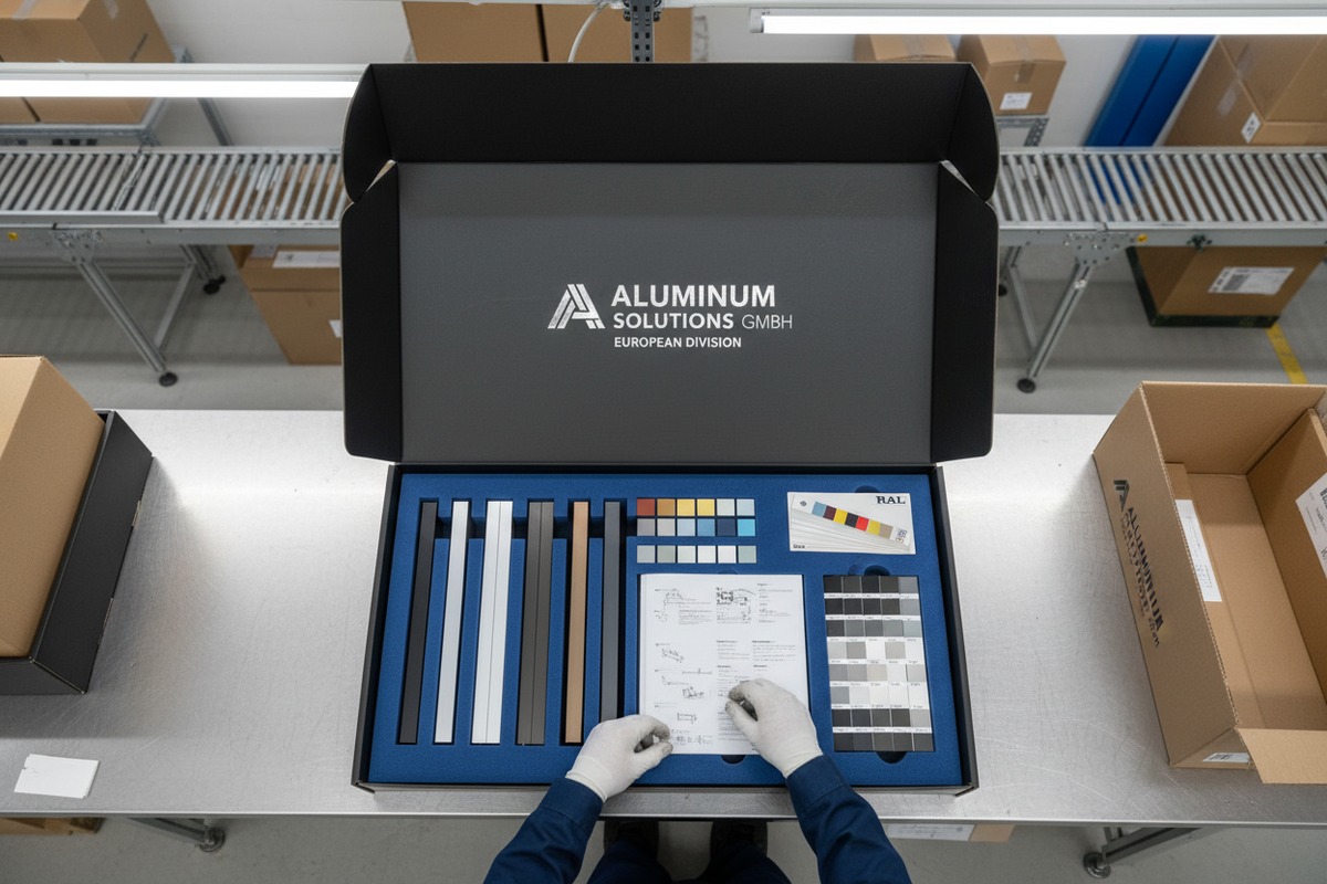 Shipping logistics and DDP terms for aluminum pergola sample kits via express courier (ID#5)