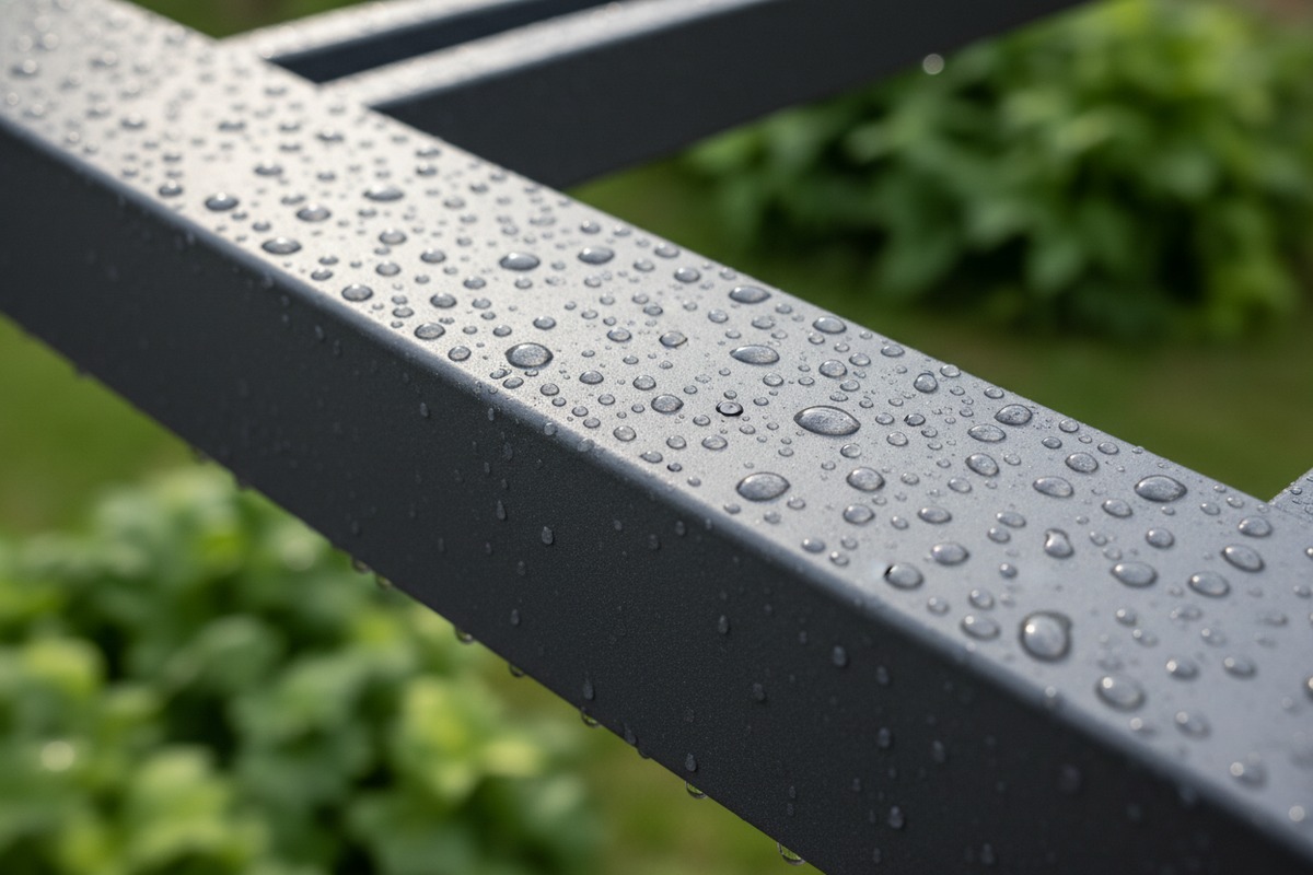 Qualicoat standards and salt spray testing for durable aluminum pergola powder coating (ID#4)