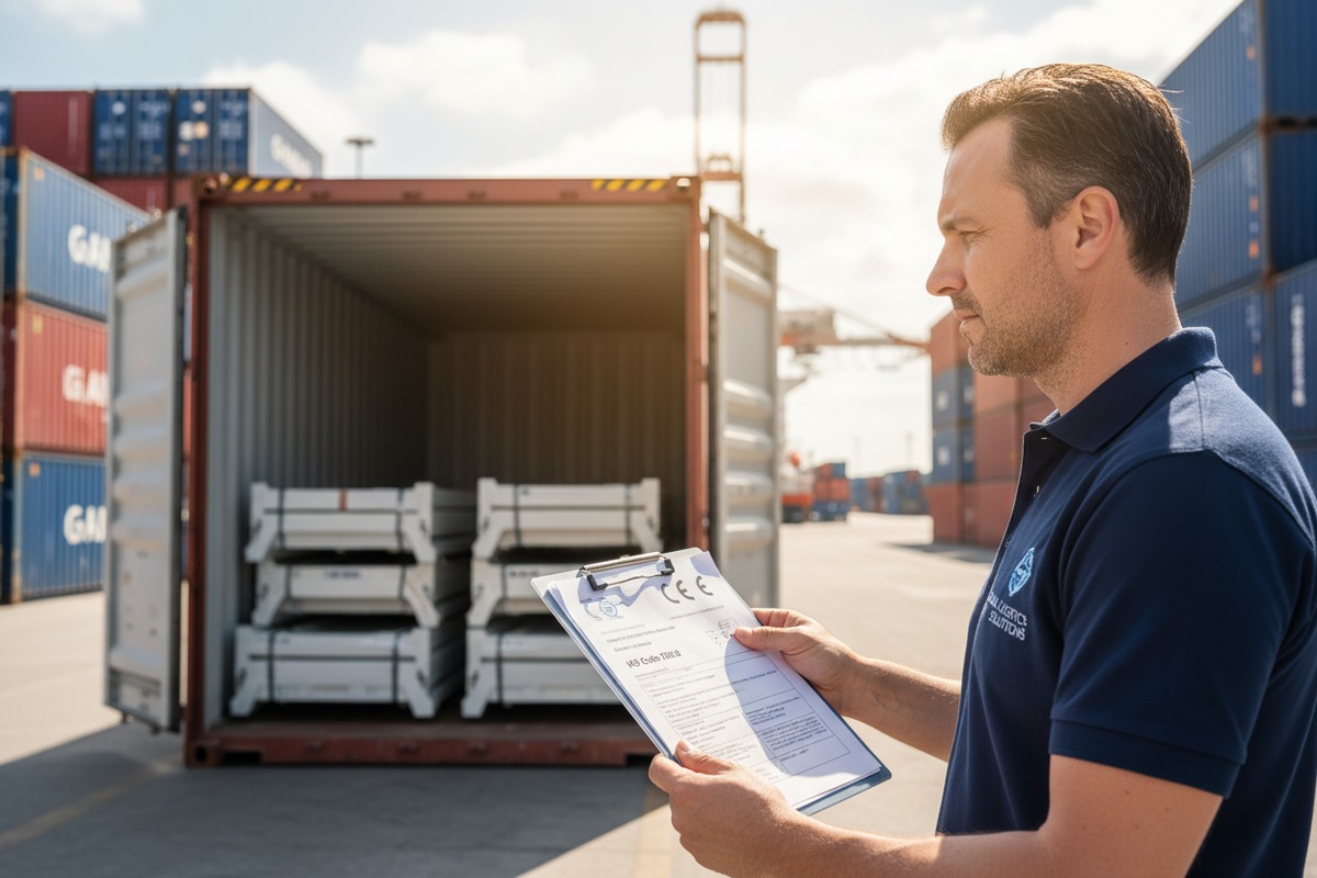 Complex Customs Clearance Expertise Forwarder expertise in EU customs clearance and CBAM reporting for outdoor structures (ID#4)