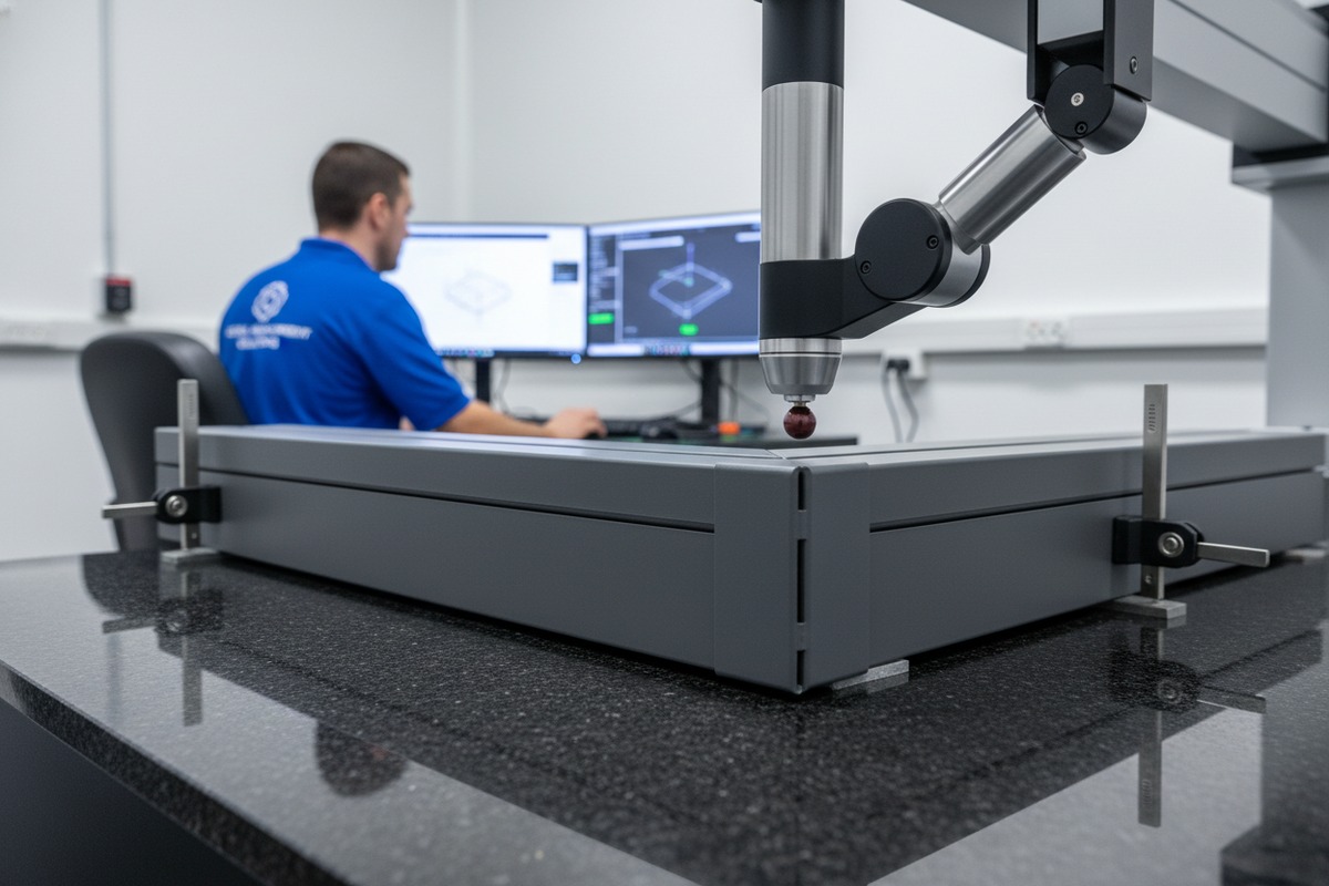 Checking extrusion tolerances with CMM inspection reports to prevent installation delays (ID#3)