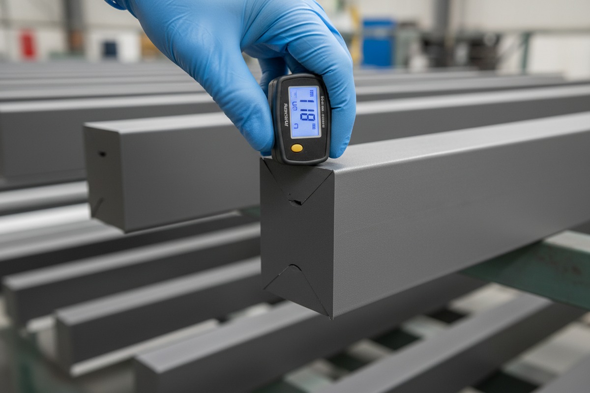Durable powder coating for coastal environments using Qualicoat Seaside standards and salt spray testing (ID#4)