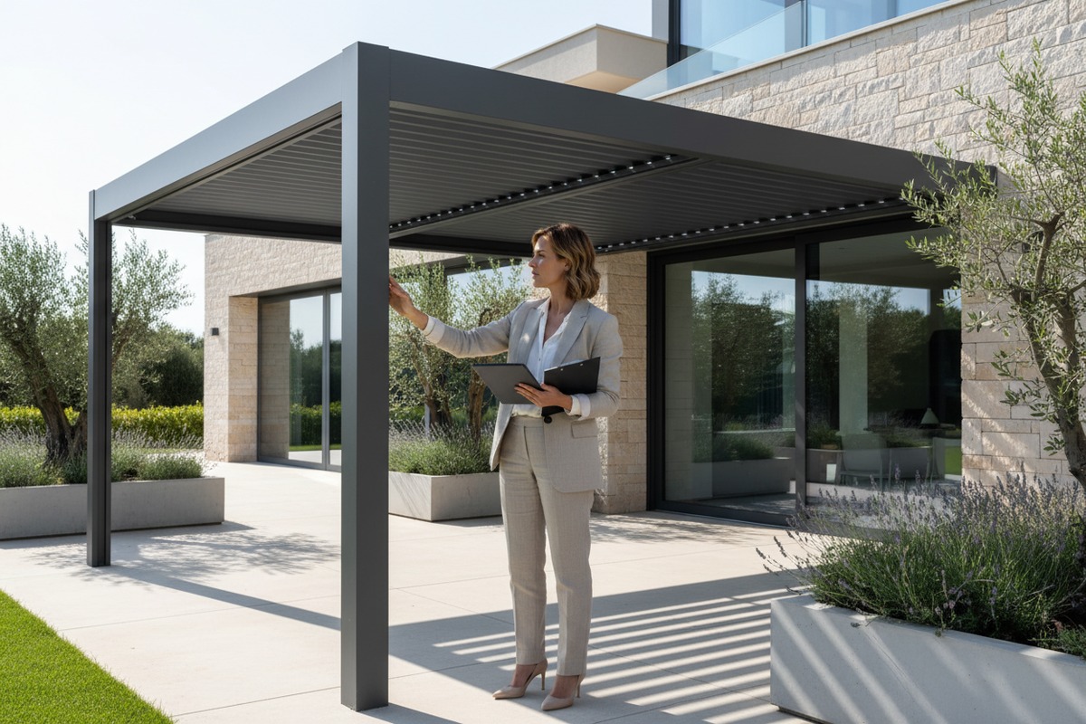 Evaluating aluminum pergola supplier export experience for the European market (ID#1)
