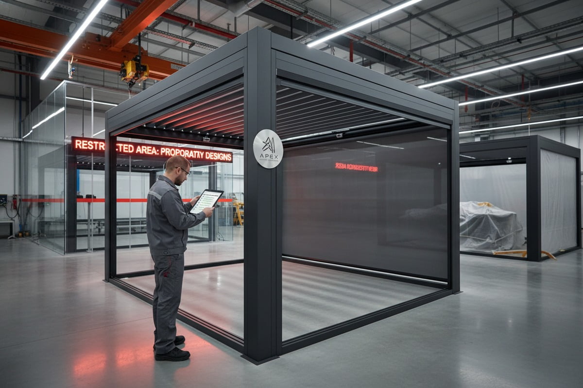 Preventing suppliers from selling private-label pergola features to other wholesalers (ID#3)