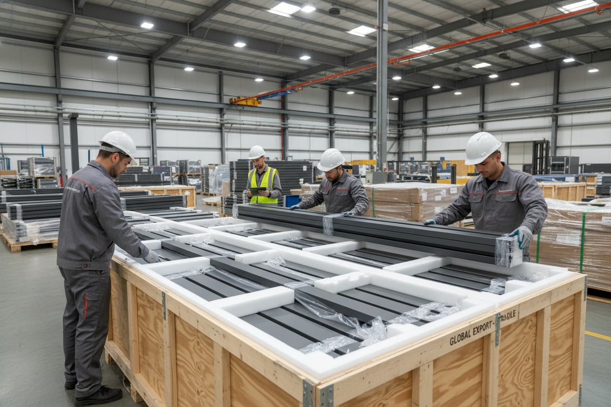 Ensuring supplier responsibility for shipping damage through strict packaging standards and loading videos (ID#4)