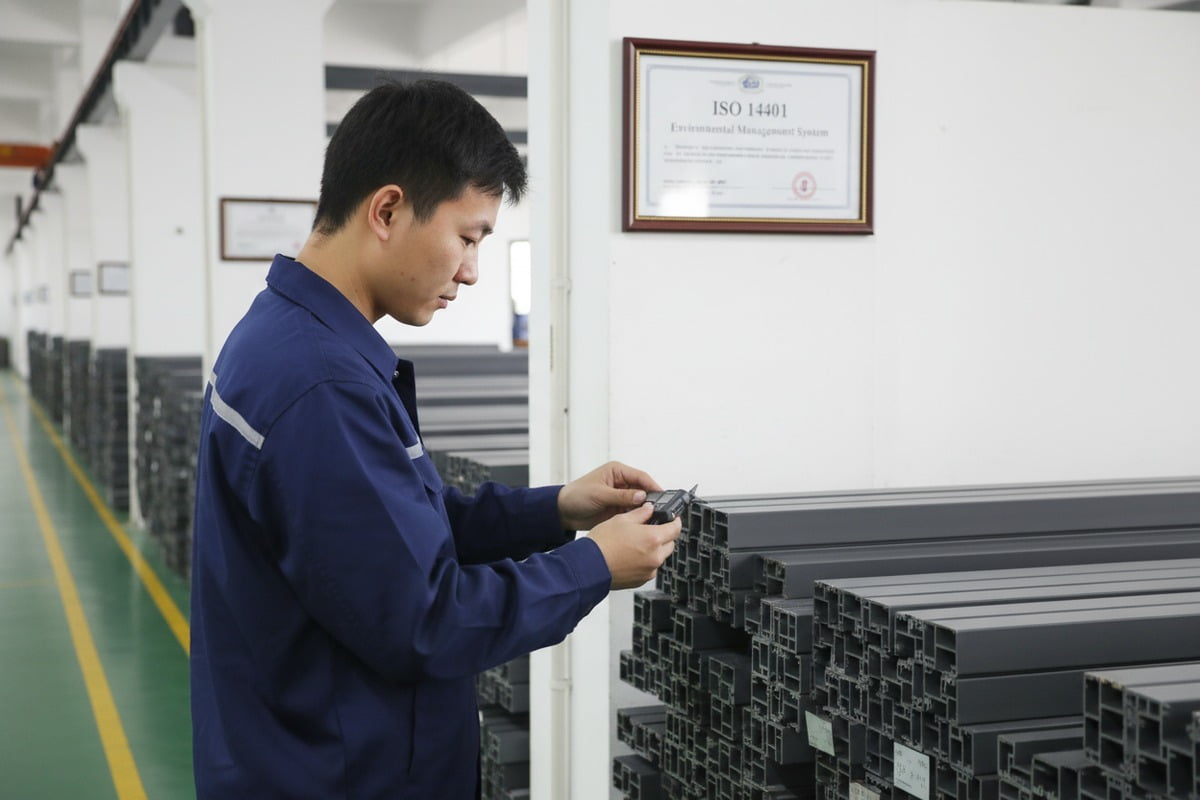 Verifying carbon footprint data from Chinese manufacturers for sustainable aluminum pergola production (ID#3)