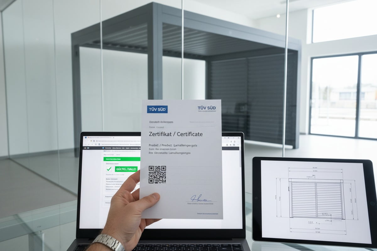 Verifying supplier TÜV certificates for German market validity through official databases and certificate numbers (ID#2)