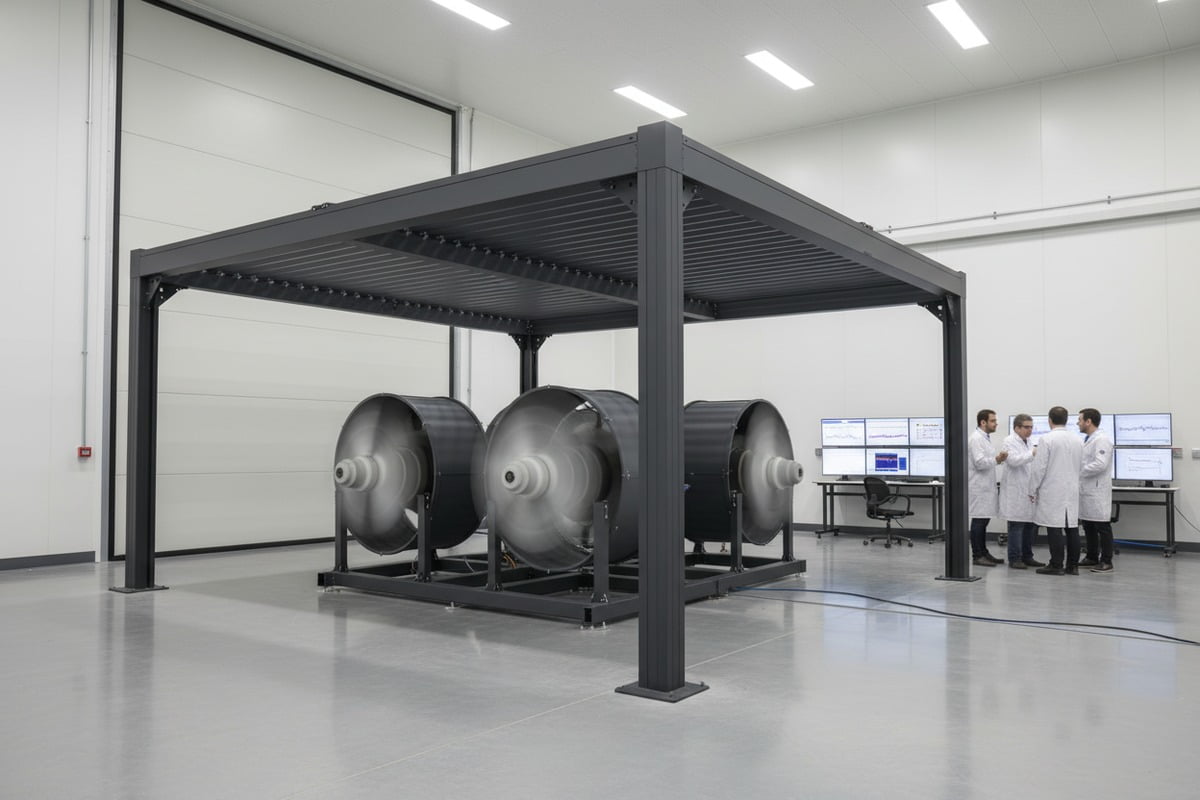 Wind and snow load requirements for TÜV structural testing of aluminum pergola systems (ID#3)