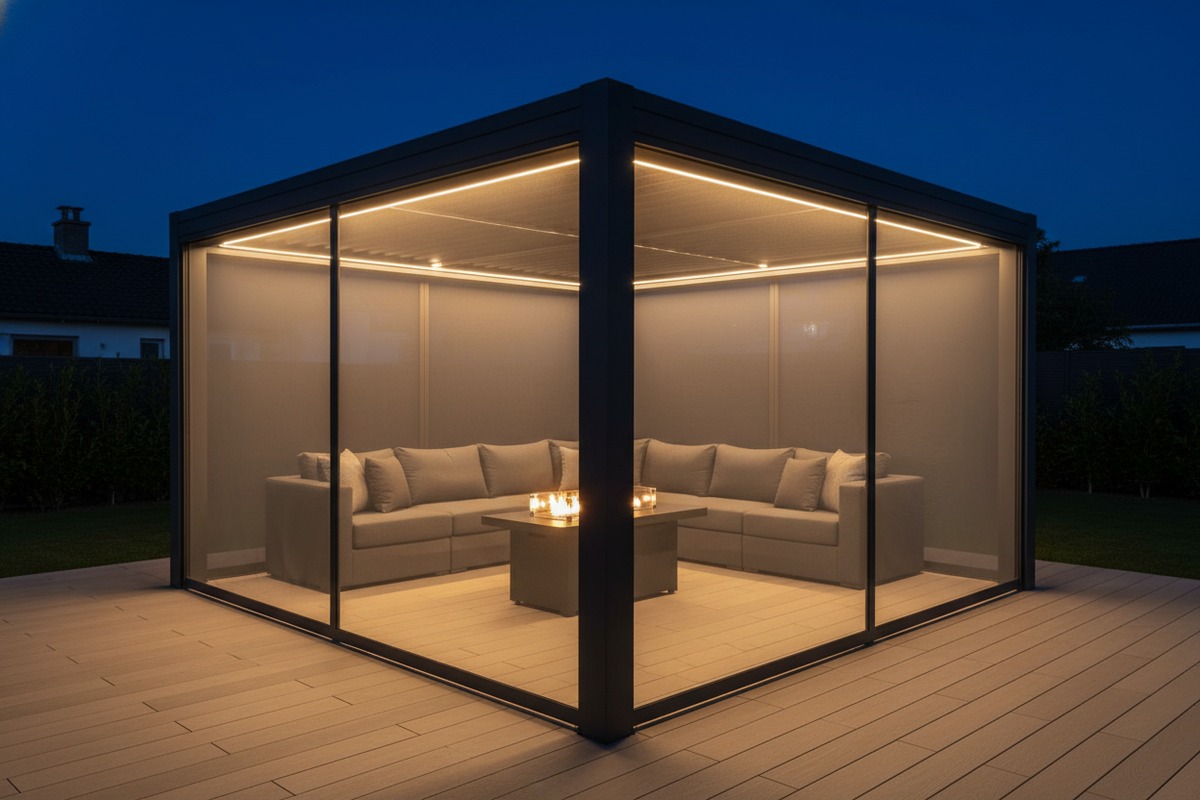 OEM customization for pergola accessories creating exclusive branded product lines for competitive differentiation (ID#4)