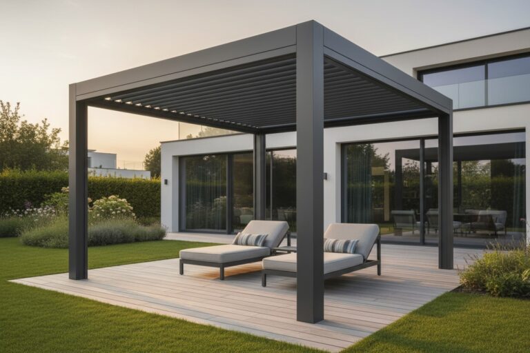 What Design Details Give an Aluminum Pergola a Premium Look?