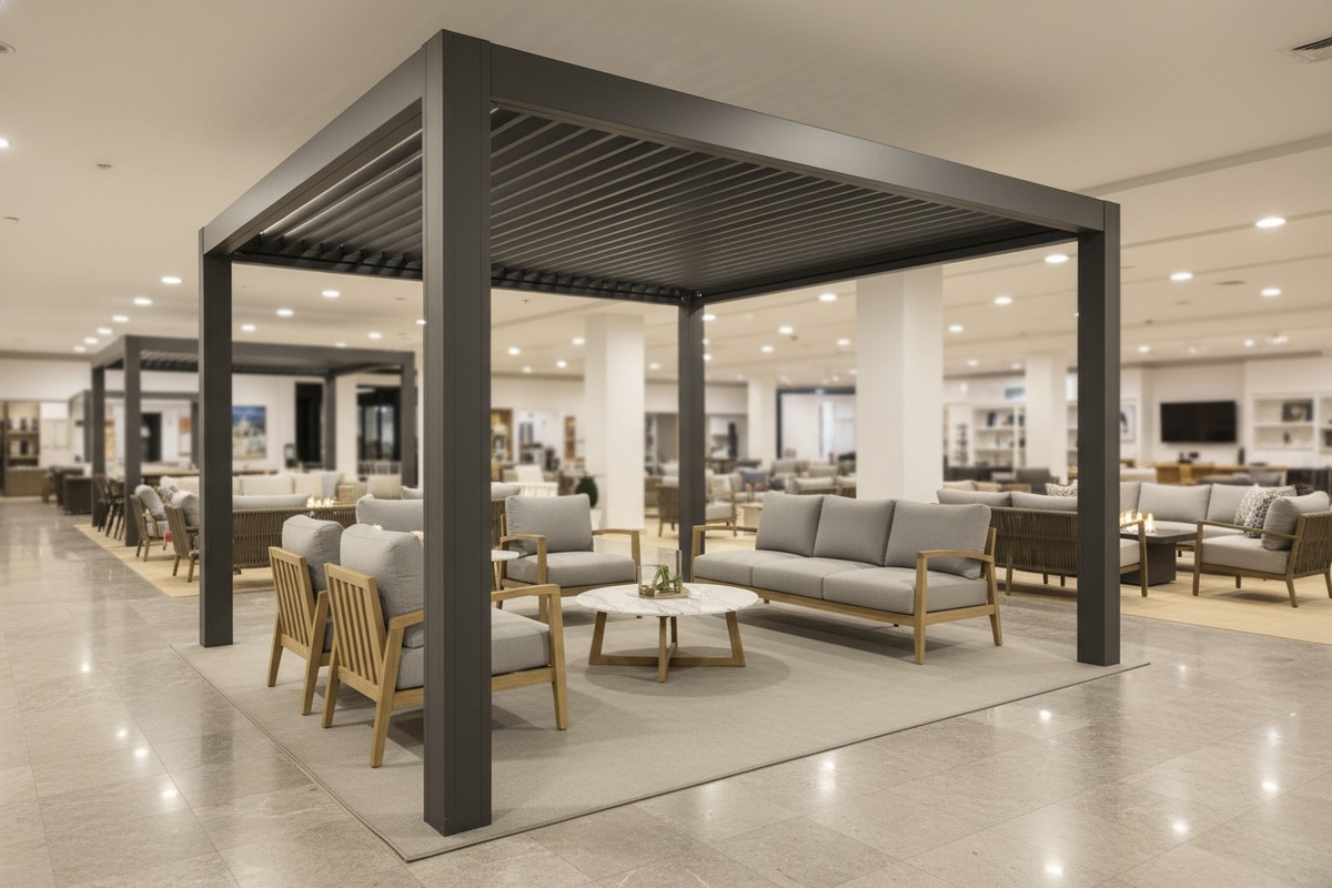 Common mistakes dealers make when displaying aluminum pergolas in professional showroom environments (ID#1)